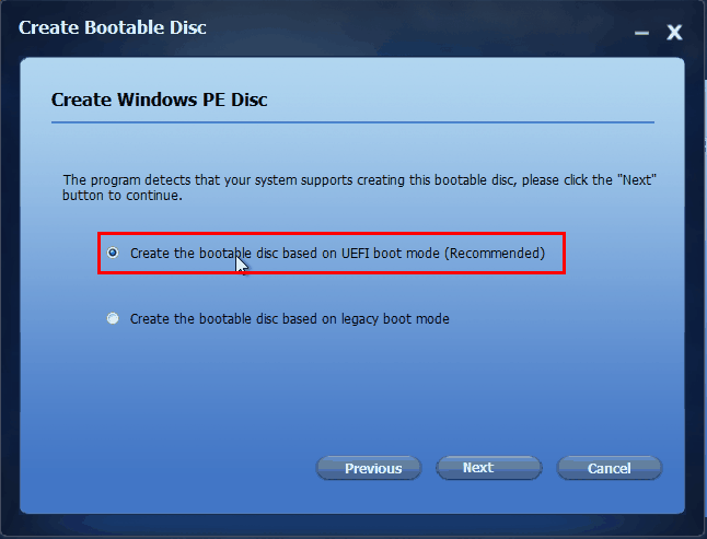 create a bootable disc windows 7