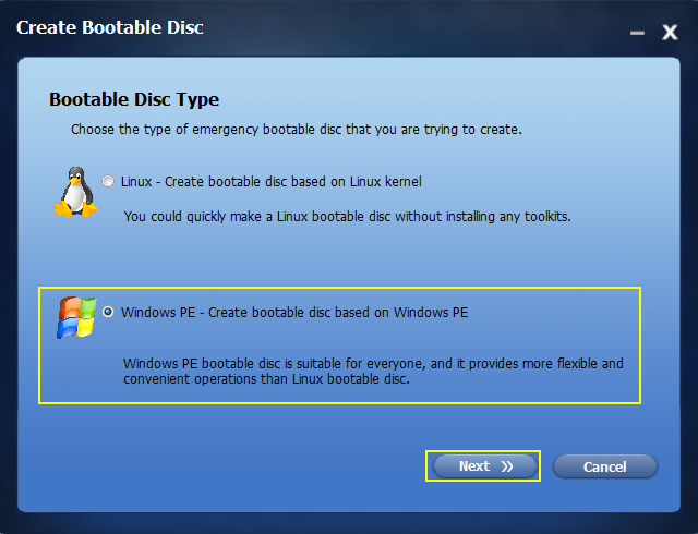 make a bootable disk