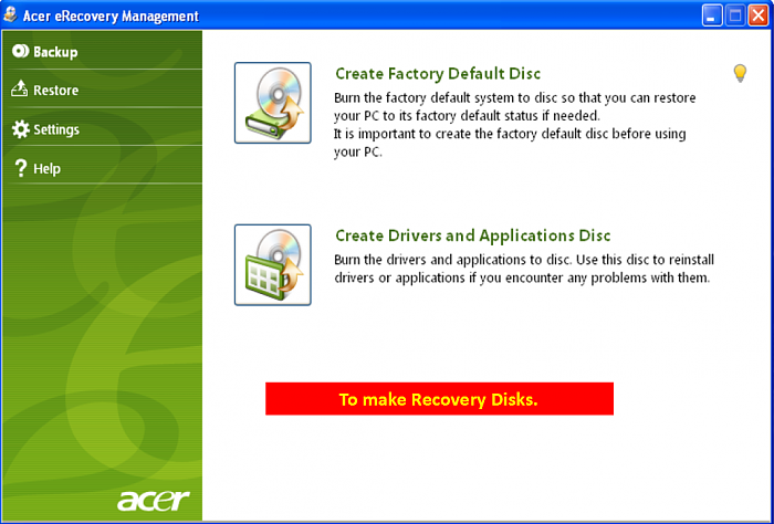 erecovery management