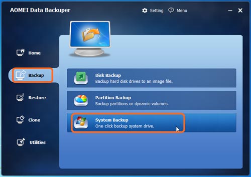 Cara Backup Windows Dengan AOMEI Backupper